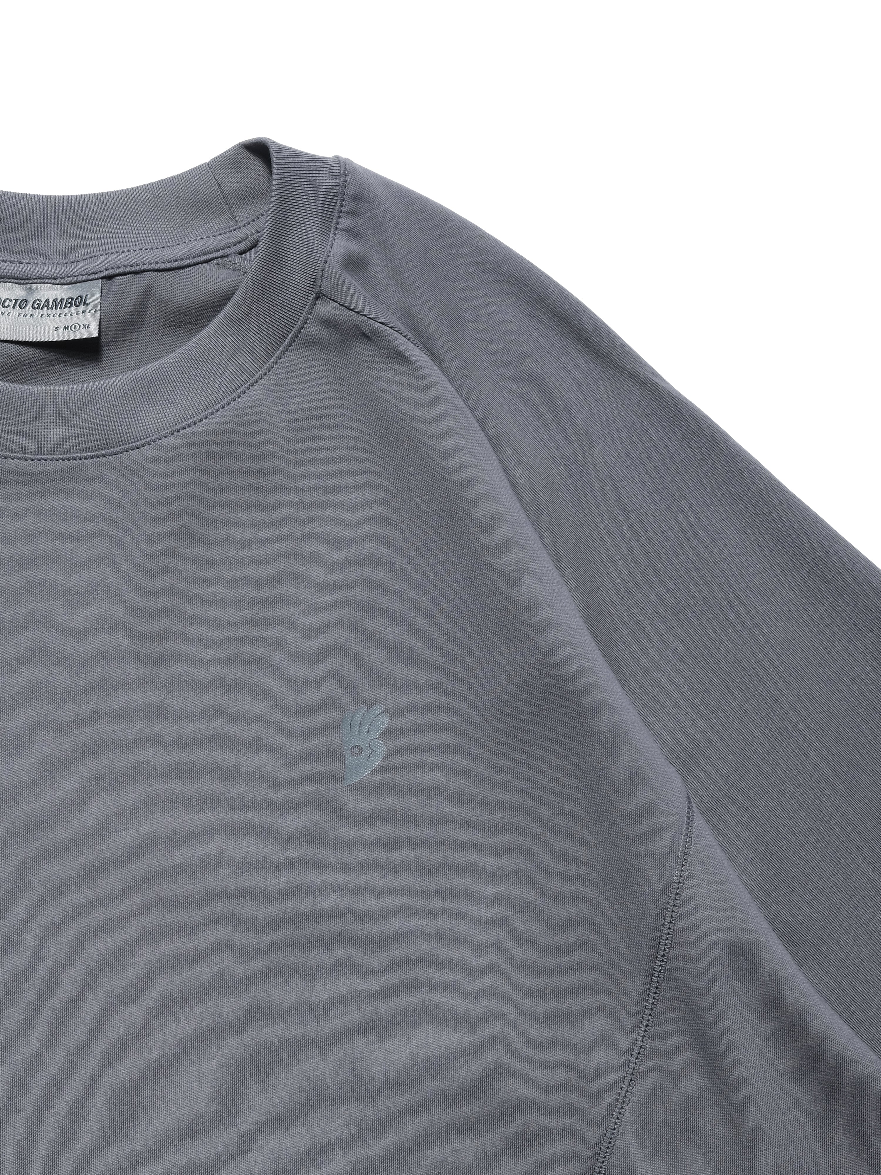 S2/ S25-T-03 Boxy T-Shirt (Grey)