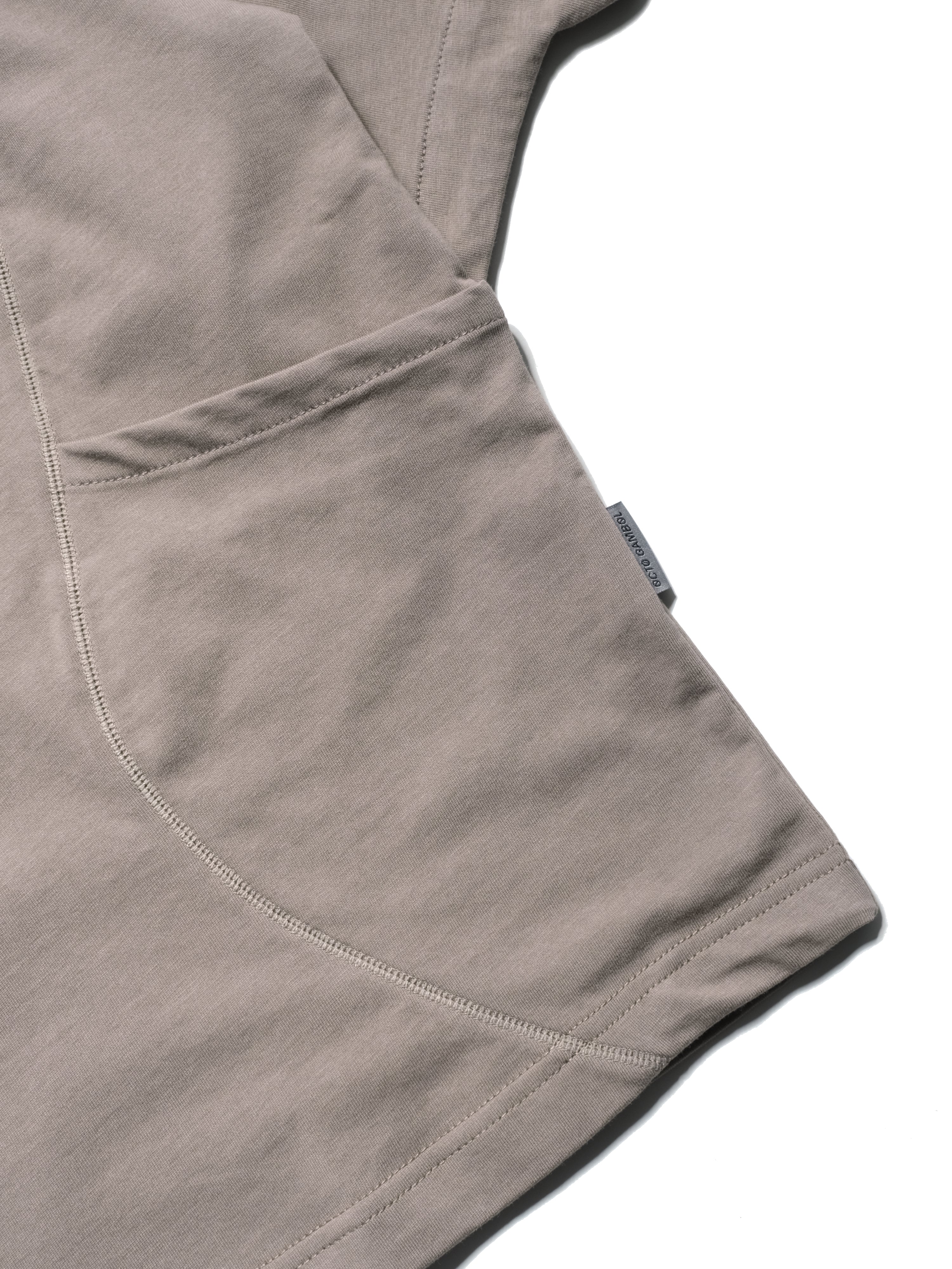 S2/ S25-T-03 Boxy T-Shirt (Brown)