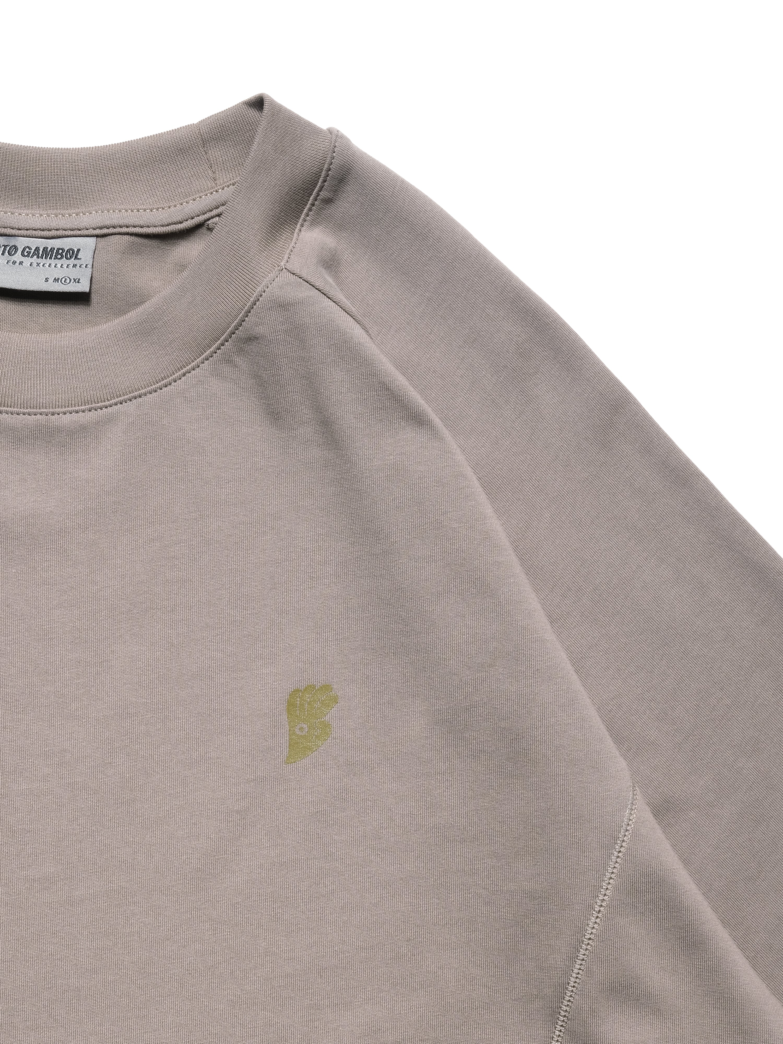 S2/ S25-T-03 Boxy T-Shirt (Brown)