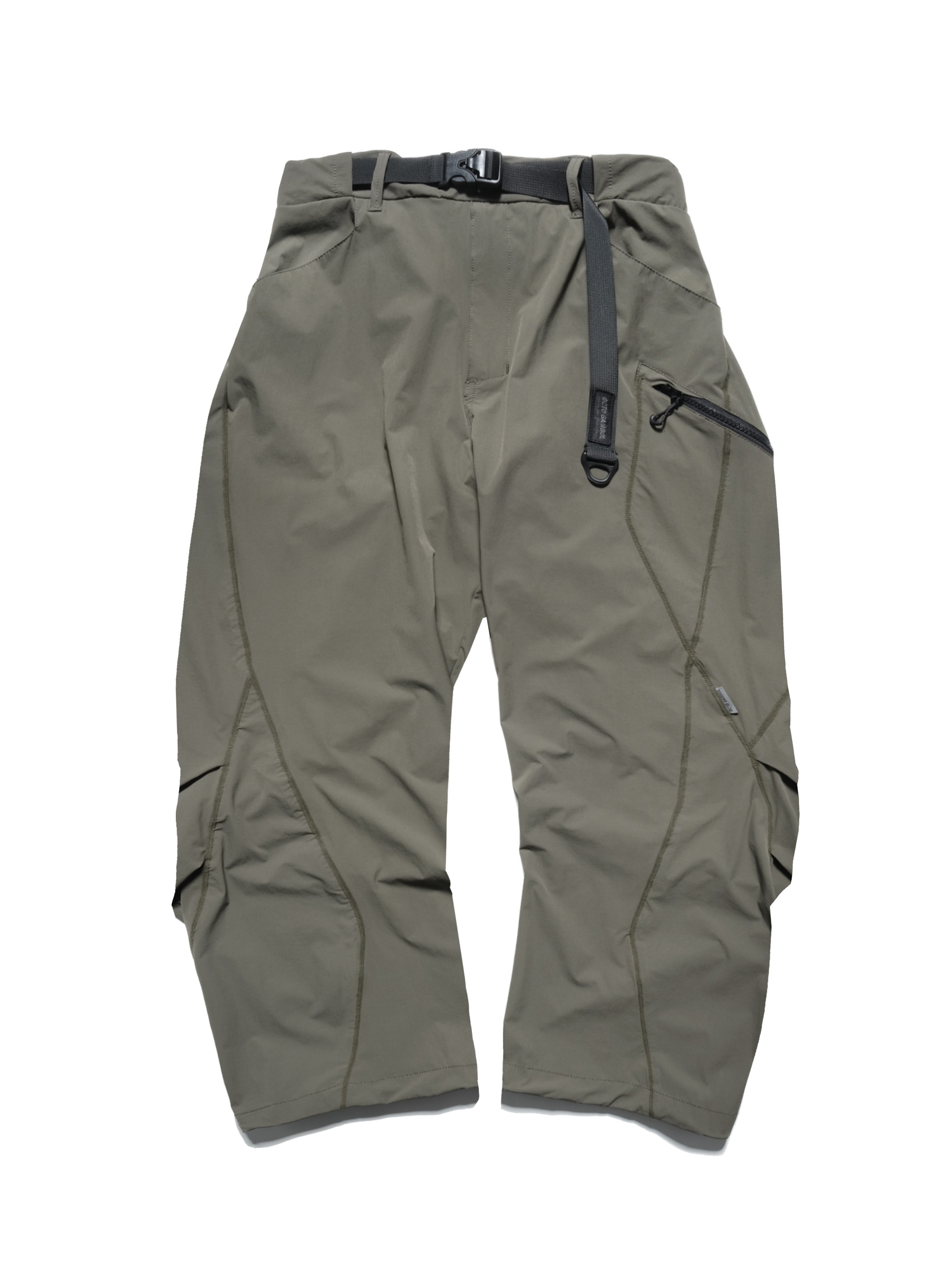 S2/ S25-P-02 Vertical Pants (Pewter Green)