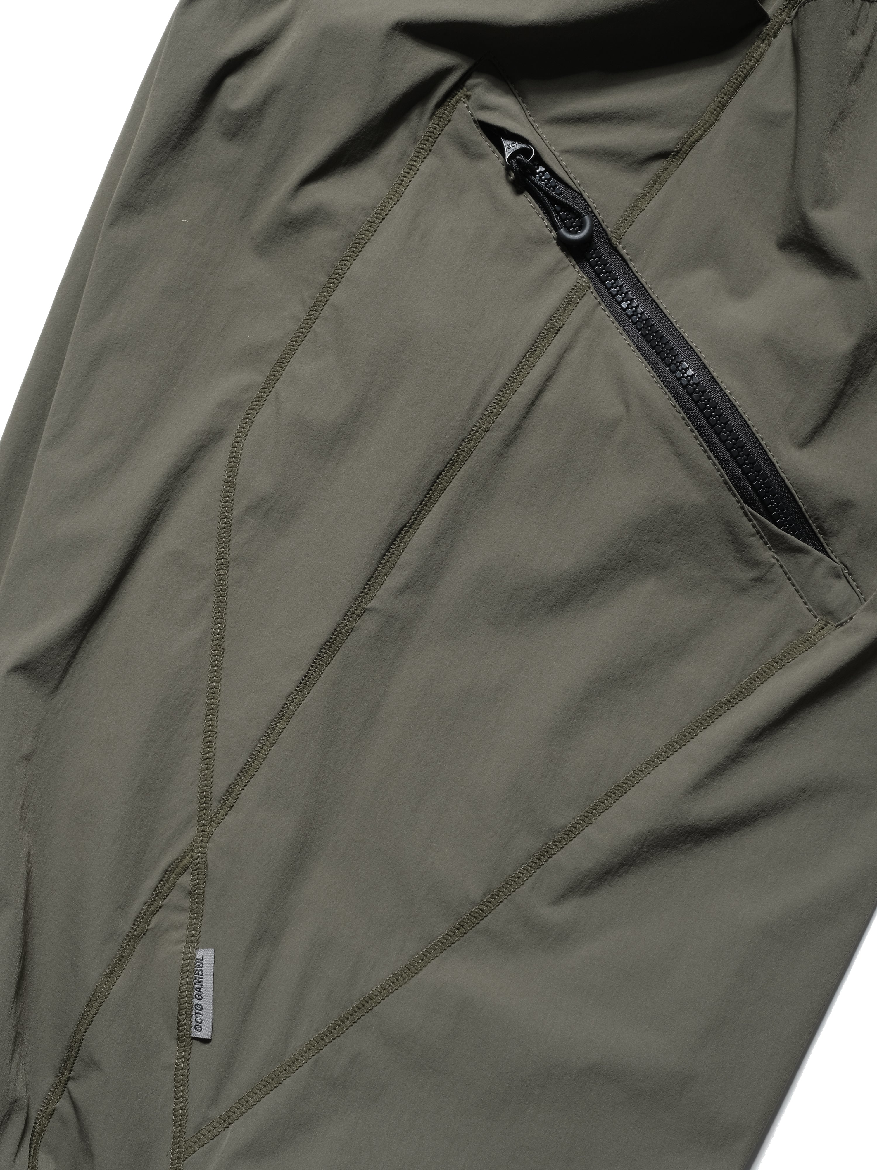 S2/ S25-P-02 Vertical Pants (Pewter Green)