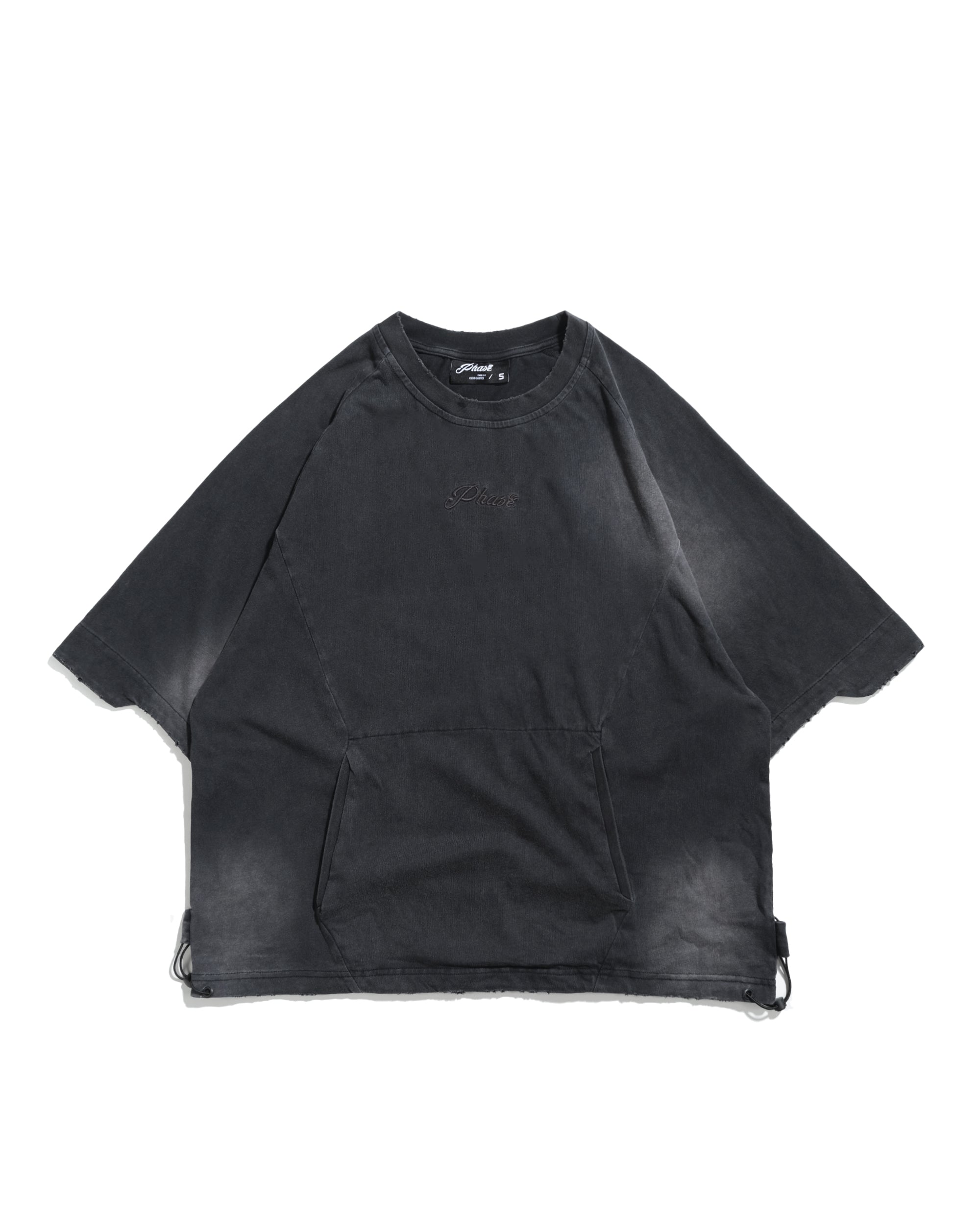 S26-OS-T1 / OCTO X SENSE PHASE Washed Tee (Black)