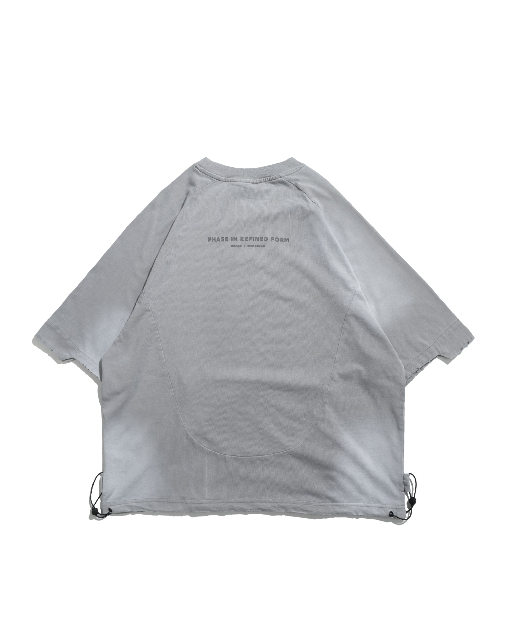 S26-OS-T1 / OCTO X SENSE PHASE Washed Tee (Grey)