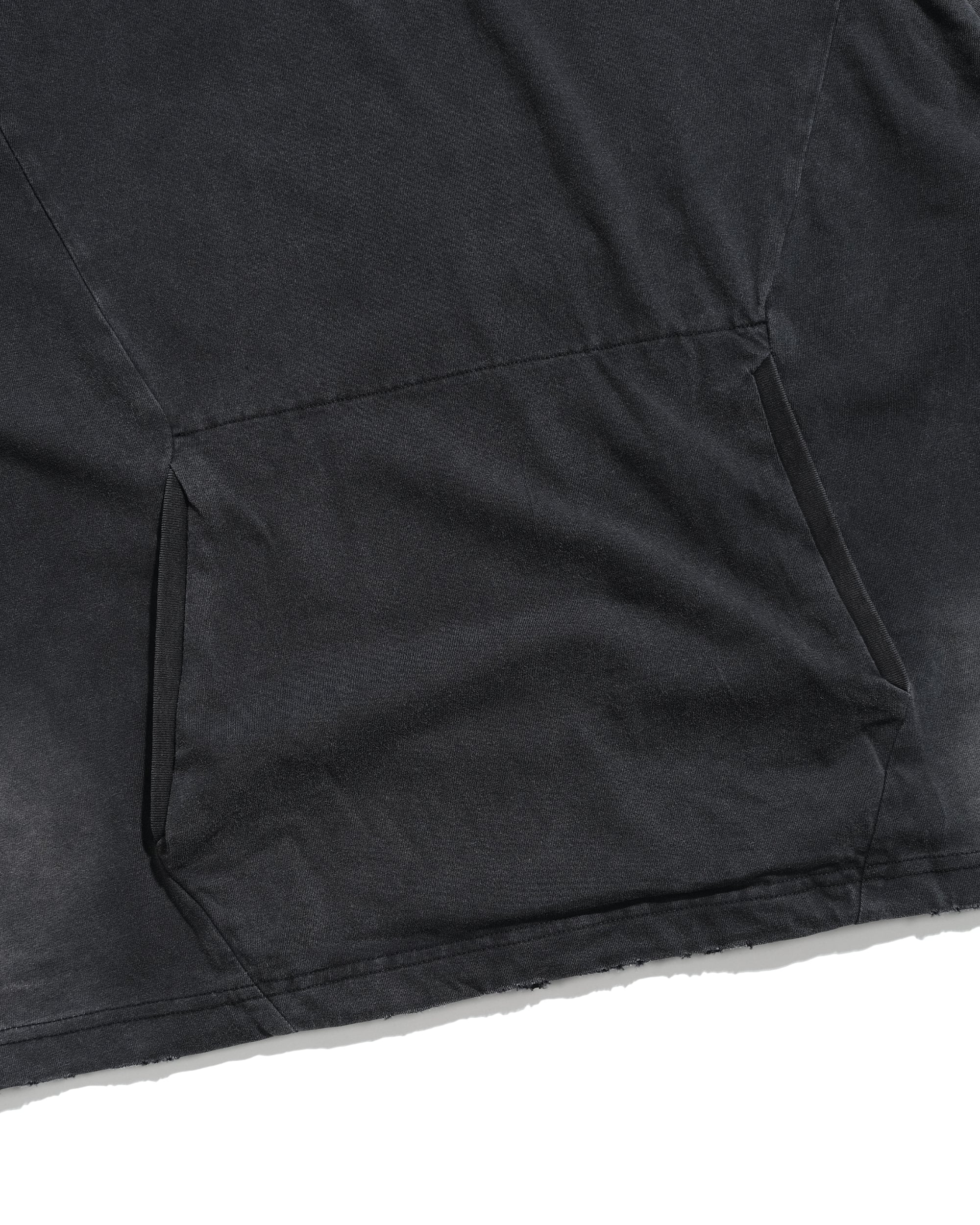 S26-OS-T1 / OCTO X SENSE PHASE Washed Tee (Black)