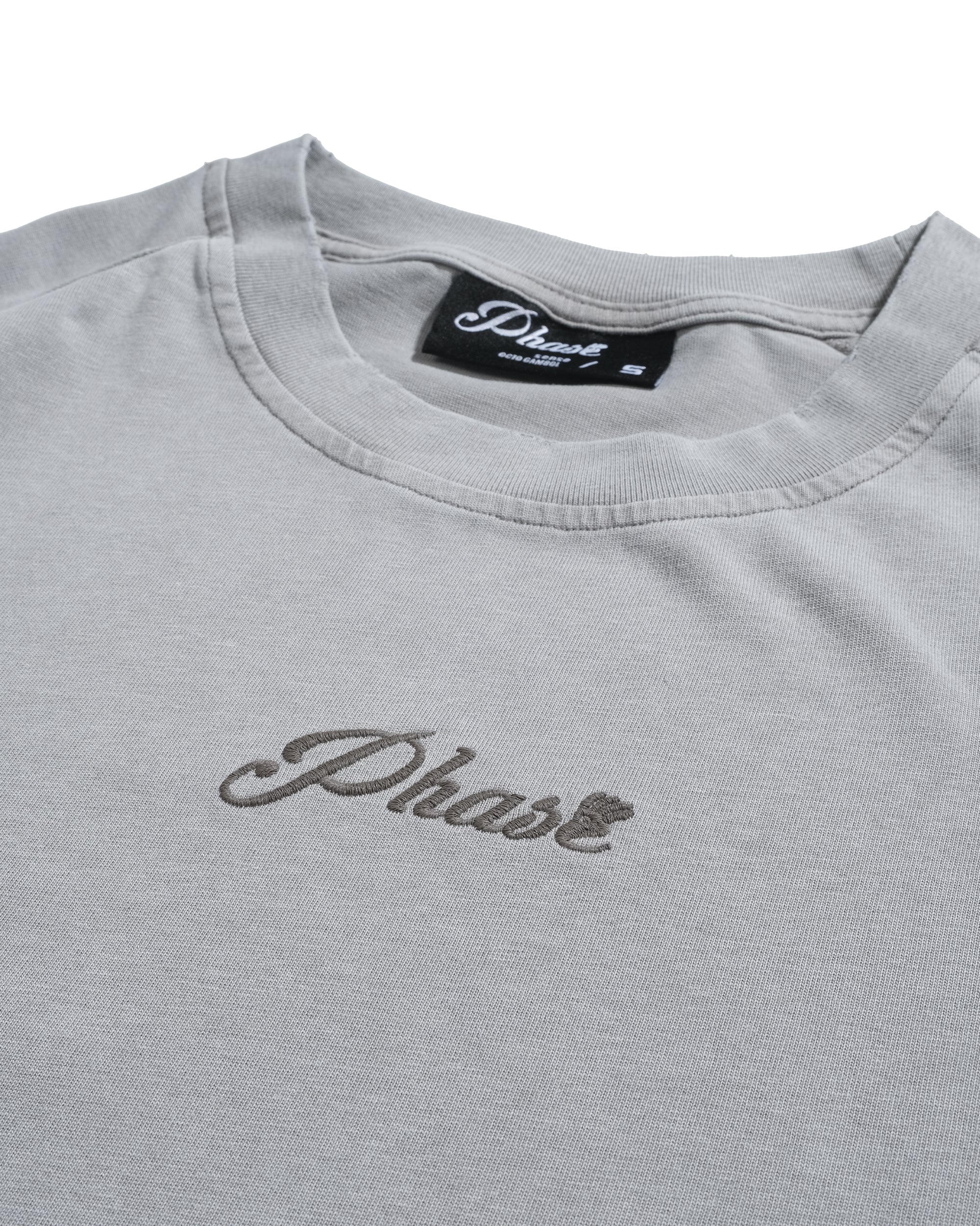 S26-OS-T1 / OCTO X SENSE PHASE Washed Tee (Grey)