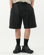 S26-PR-S1/ Light Twill Utility Shorts (Black)