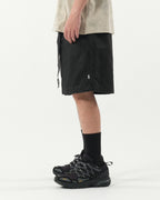 S26-PR-S1/ Light Twill Utility Shorts (Black)