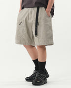 S26-PR-S1/ Light Twill Utility Shorts (K Grey)