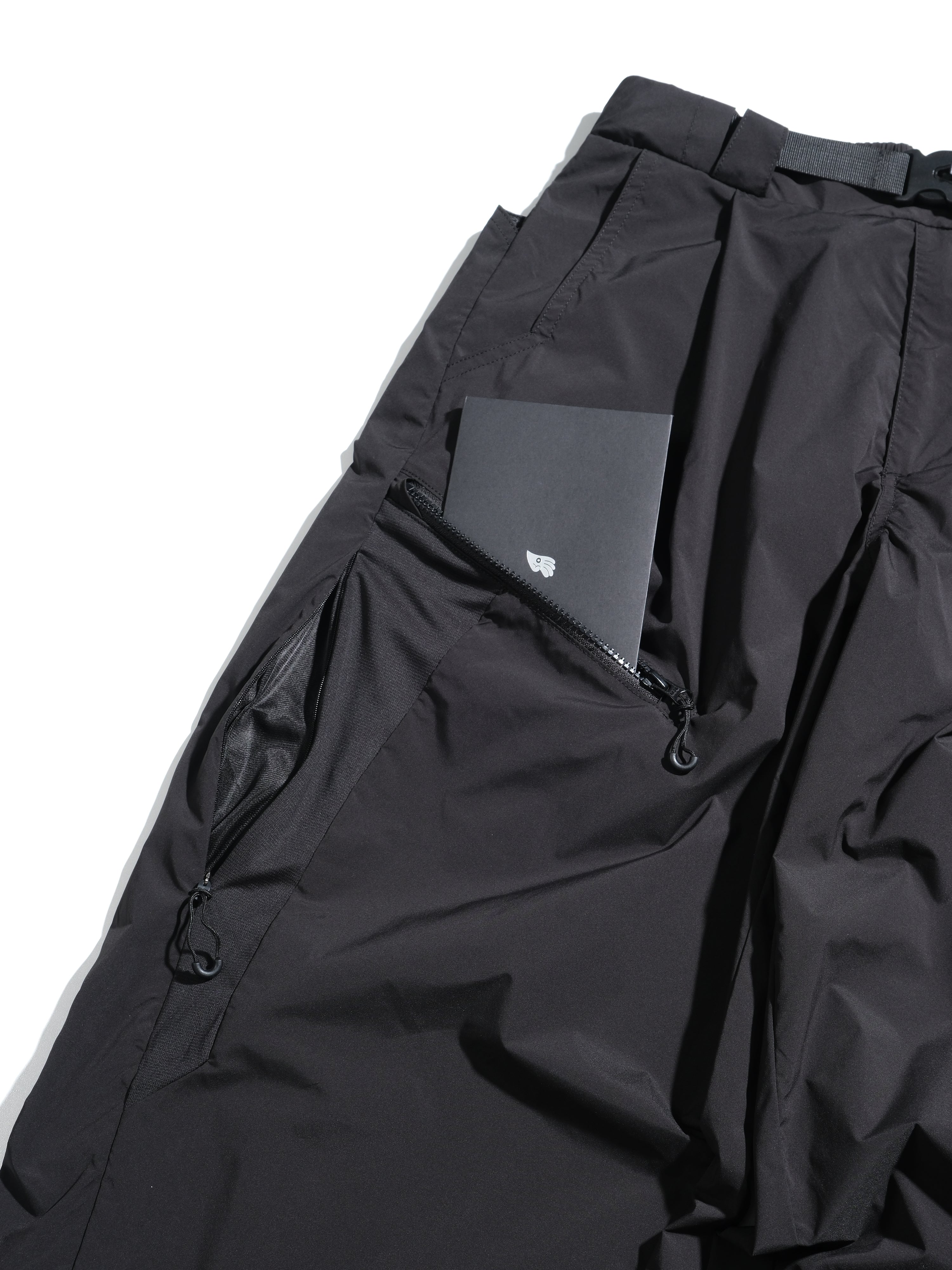 S26-PRE-P / Vent Zip Pants (Black)