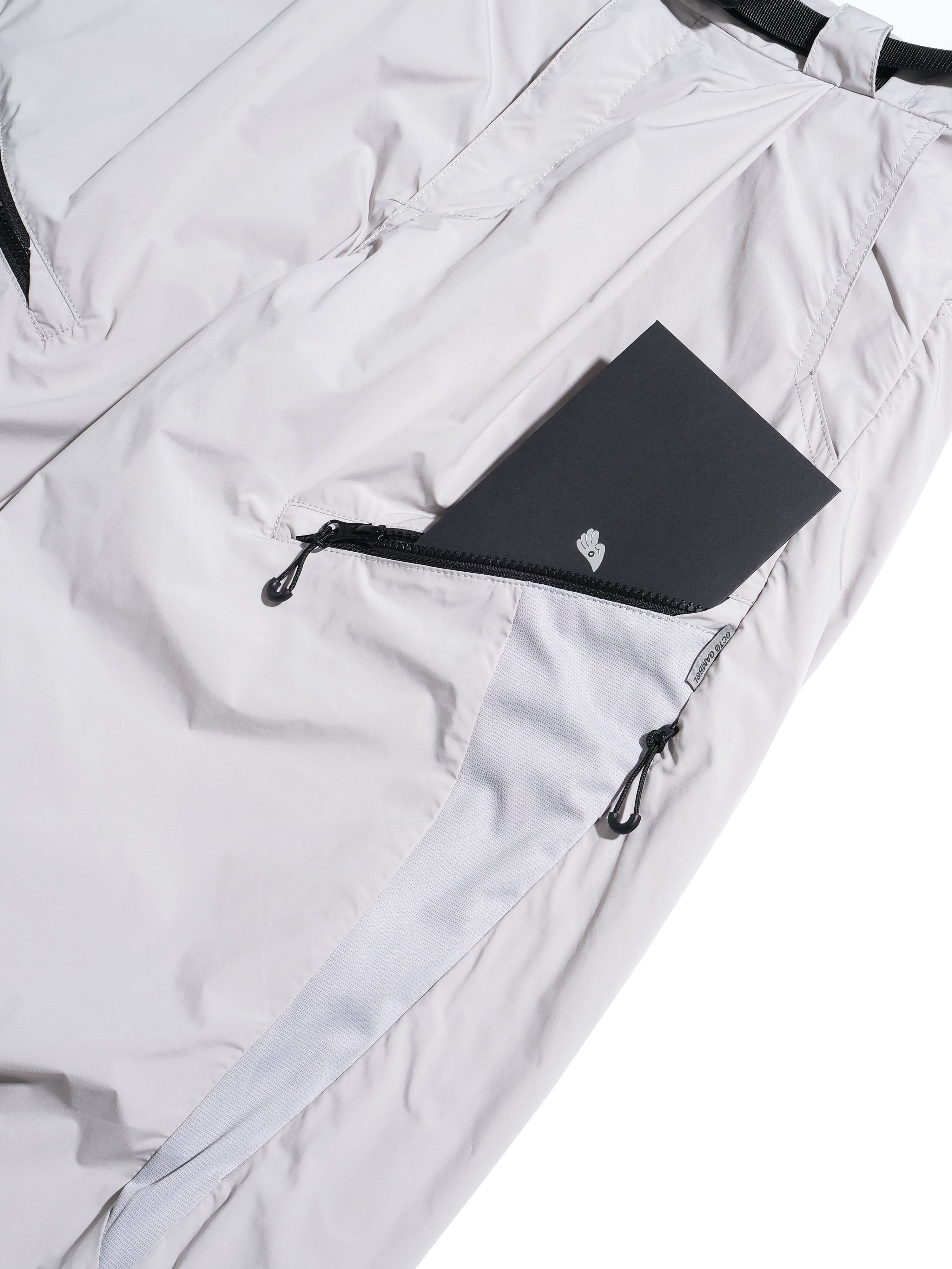 S26-PRE-P / Vent Zip Pants (Light Grey)