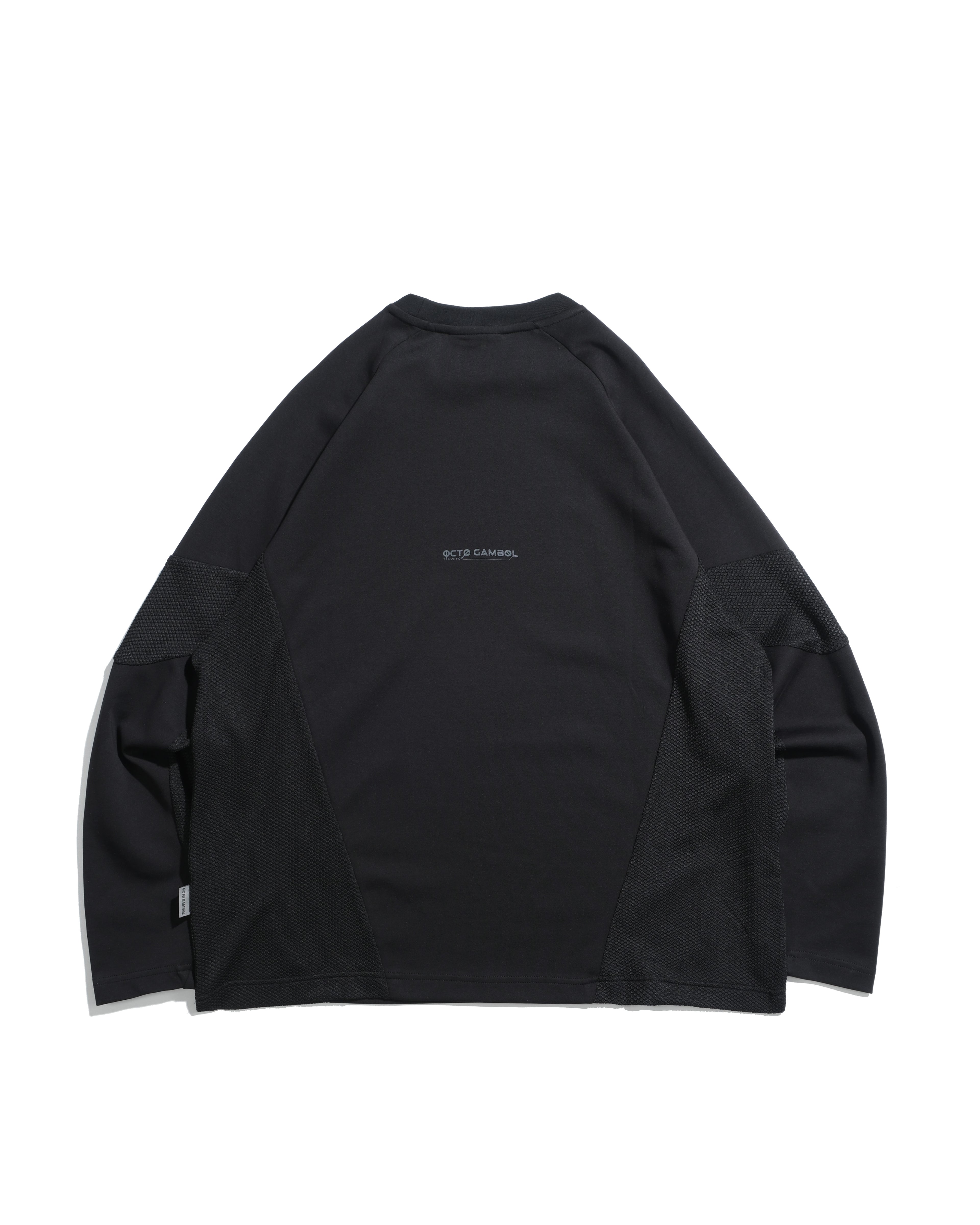 S26-PRE-T1 / Flow Mesh Tee (Black)