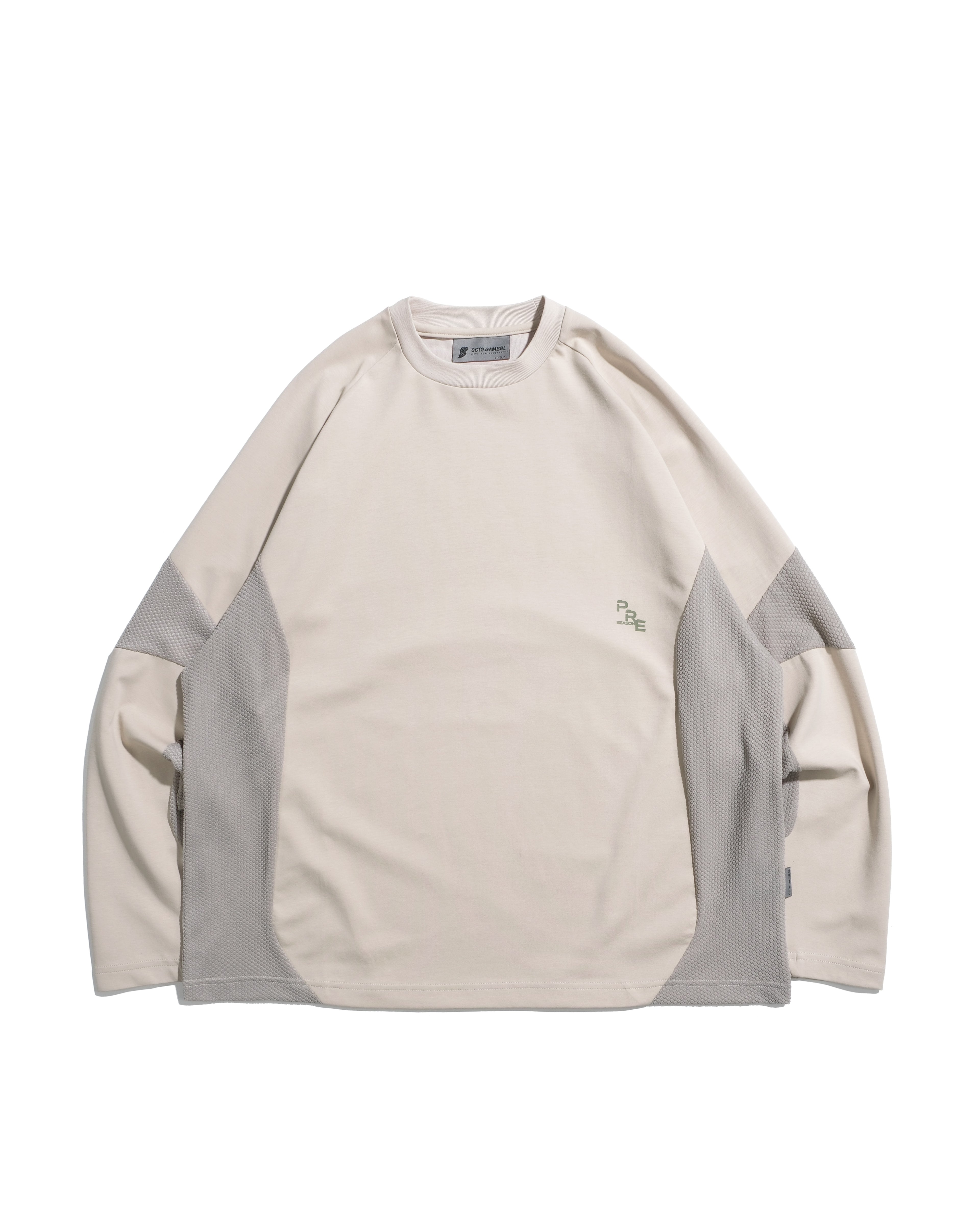 S26-PRE-T1 / Flow Mesh Tee (Sand)