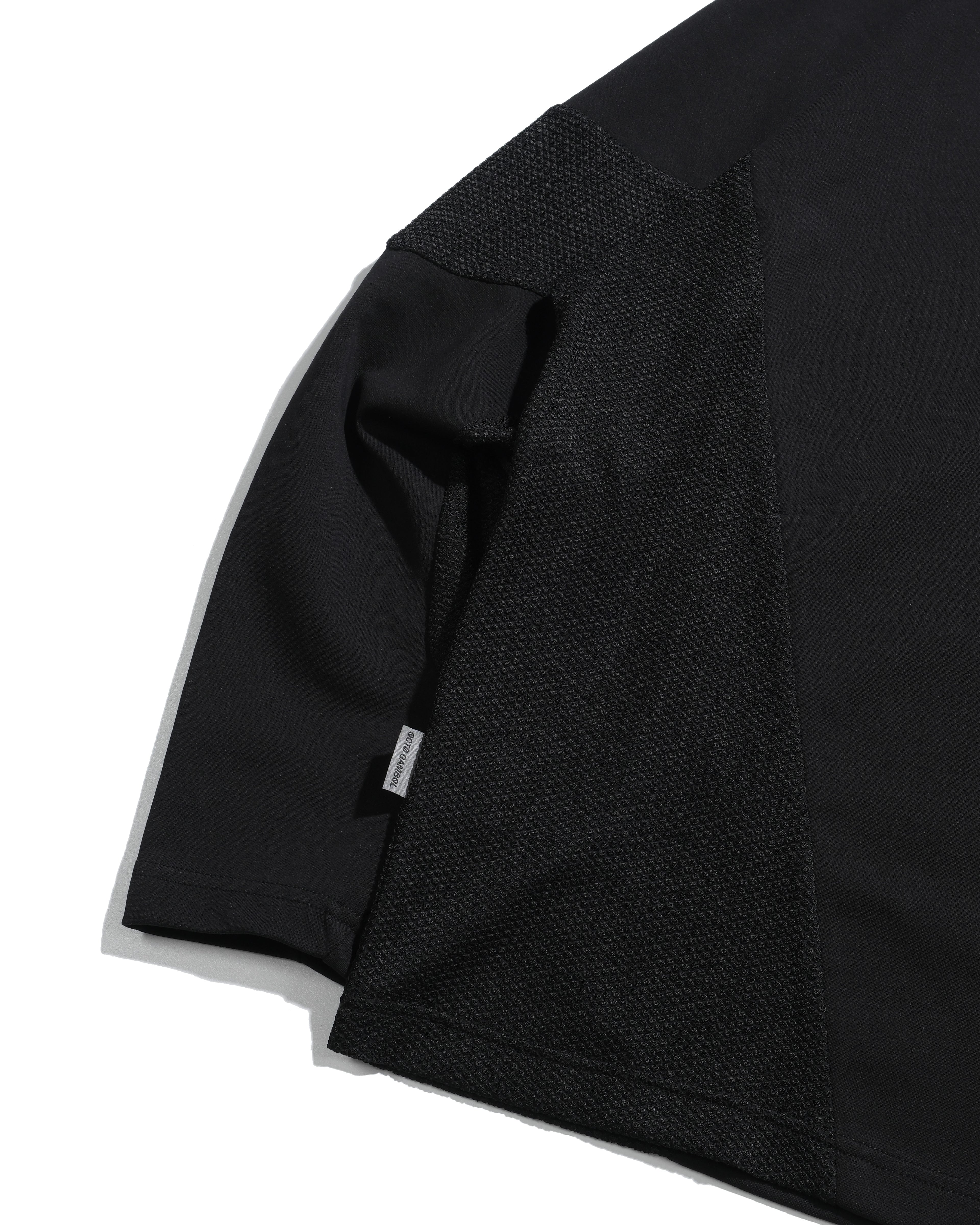 S26-PRE-T1 / Flow Mesh Tee (Black)