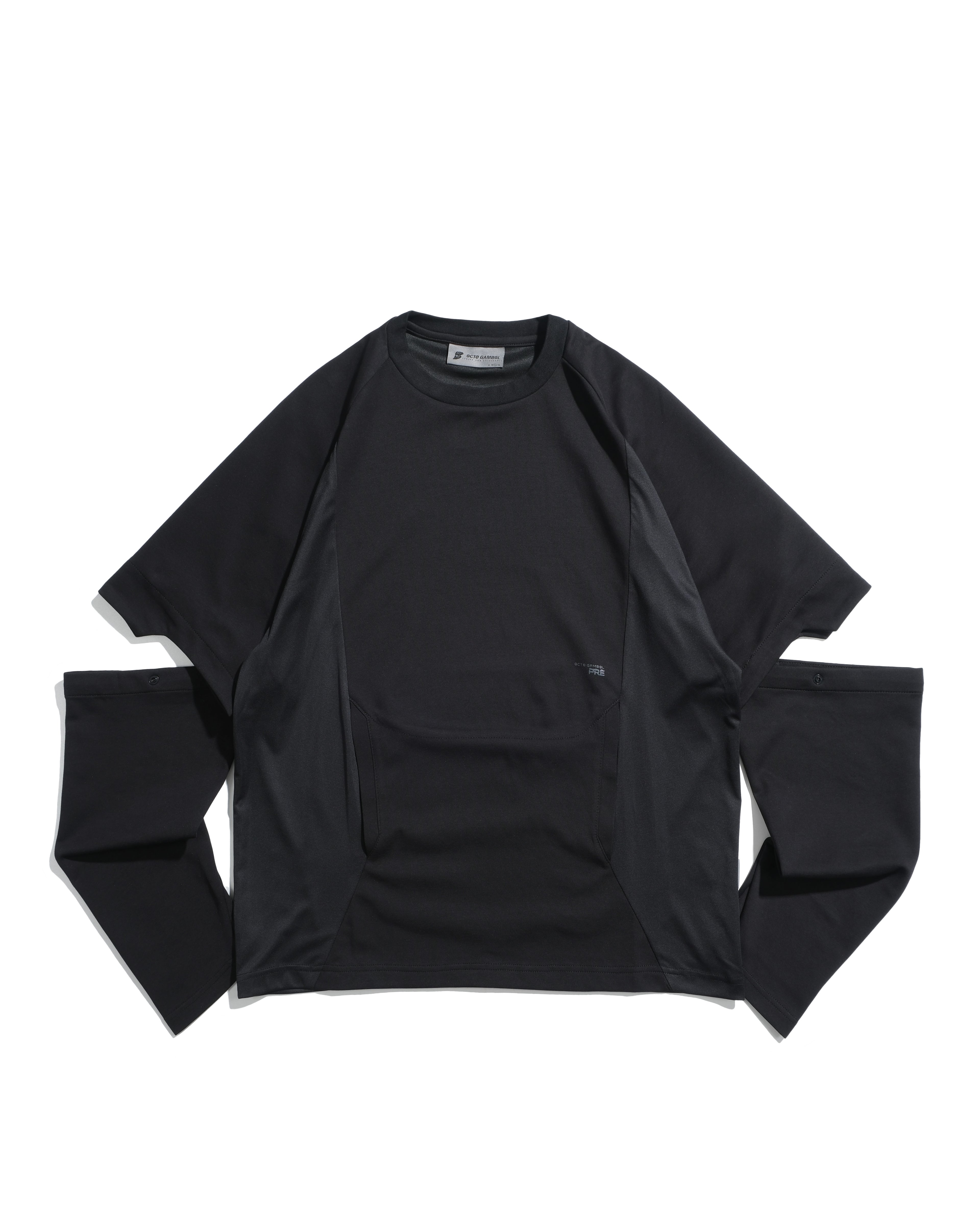 S26-PRE-T2 / Detachable T-Shirt (Black)