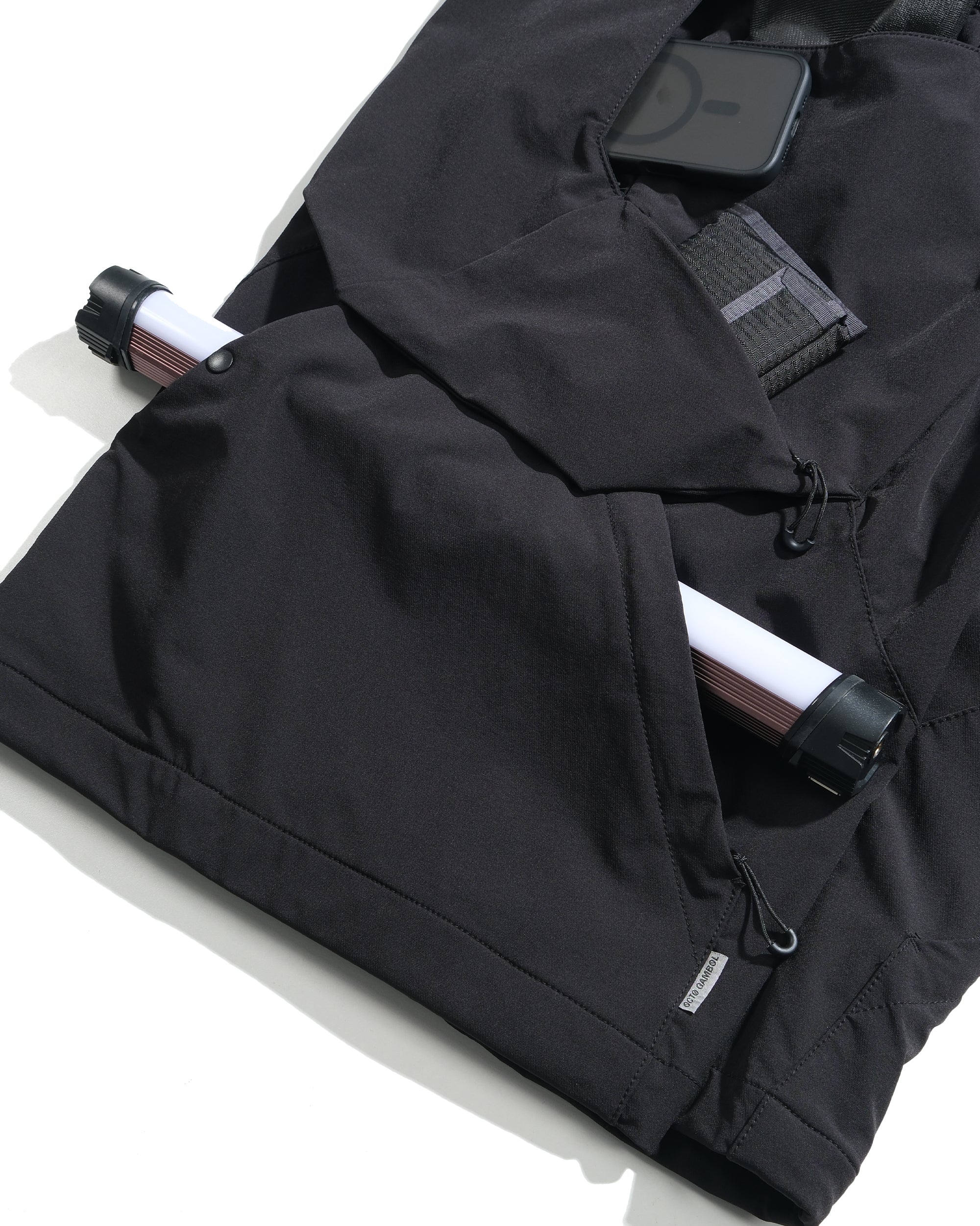 S26-S1-S / Visor Layer Shorts (Black)