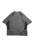 S26-S1-T1 / Visor Washed Panel Tee (Black)