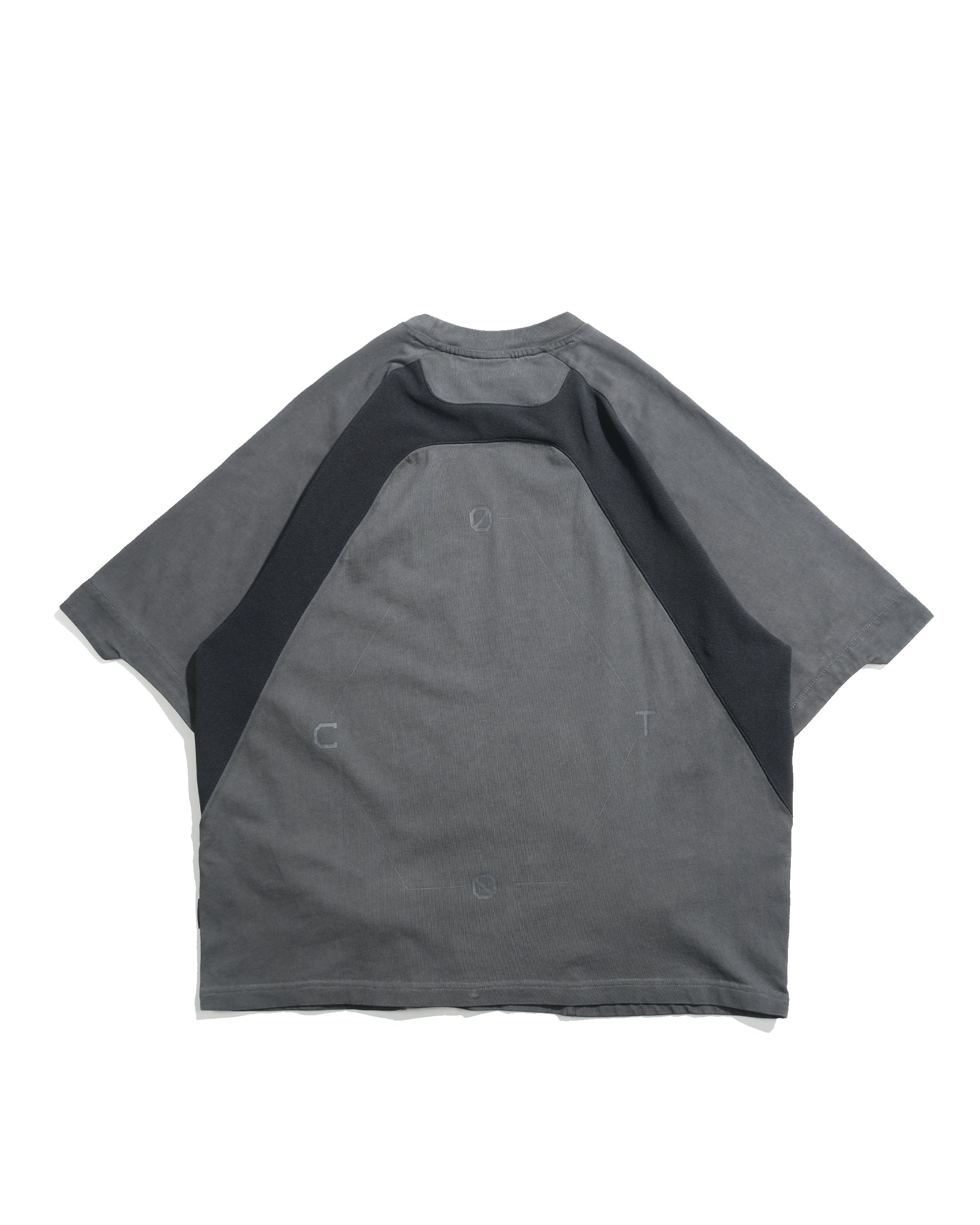 S26-S1-T1 / Visor Washed Panel Tee (Black)