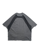 S26-S1-T1 / Visor Washed Panel Tee (Black)