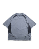 S26-S1-T1 / Visor Washed Panel Tee (Navy)