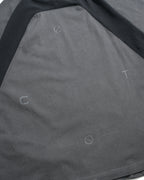 S26-S1-T1 / Visor Washed Panel Tee (Black)