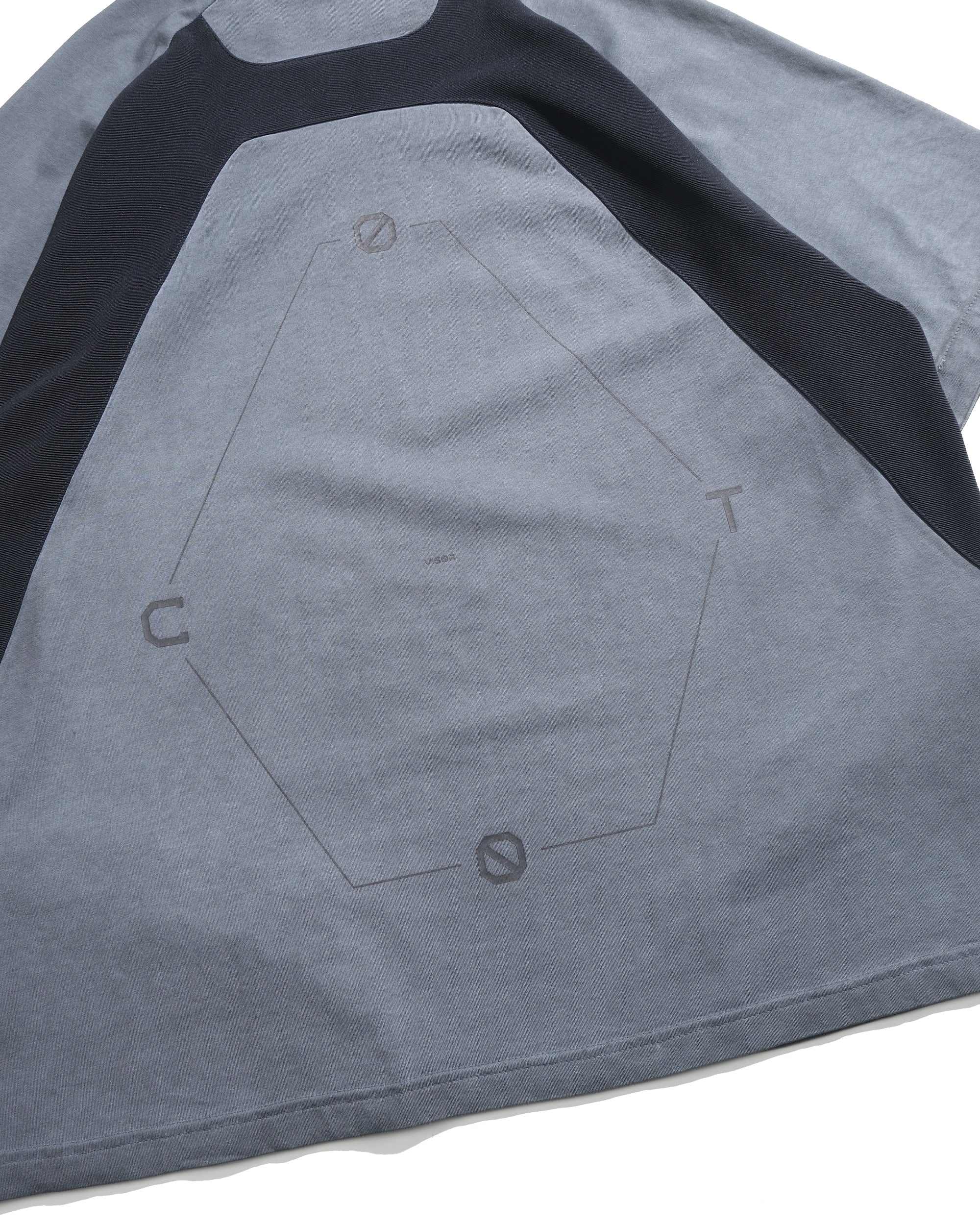 S26-S1-T1 / Visor Washed Panel Tee (Navy)