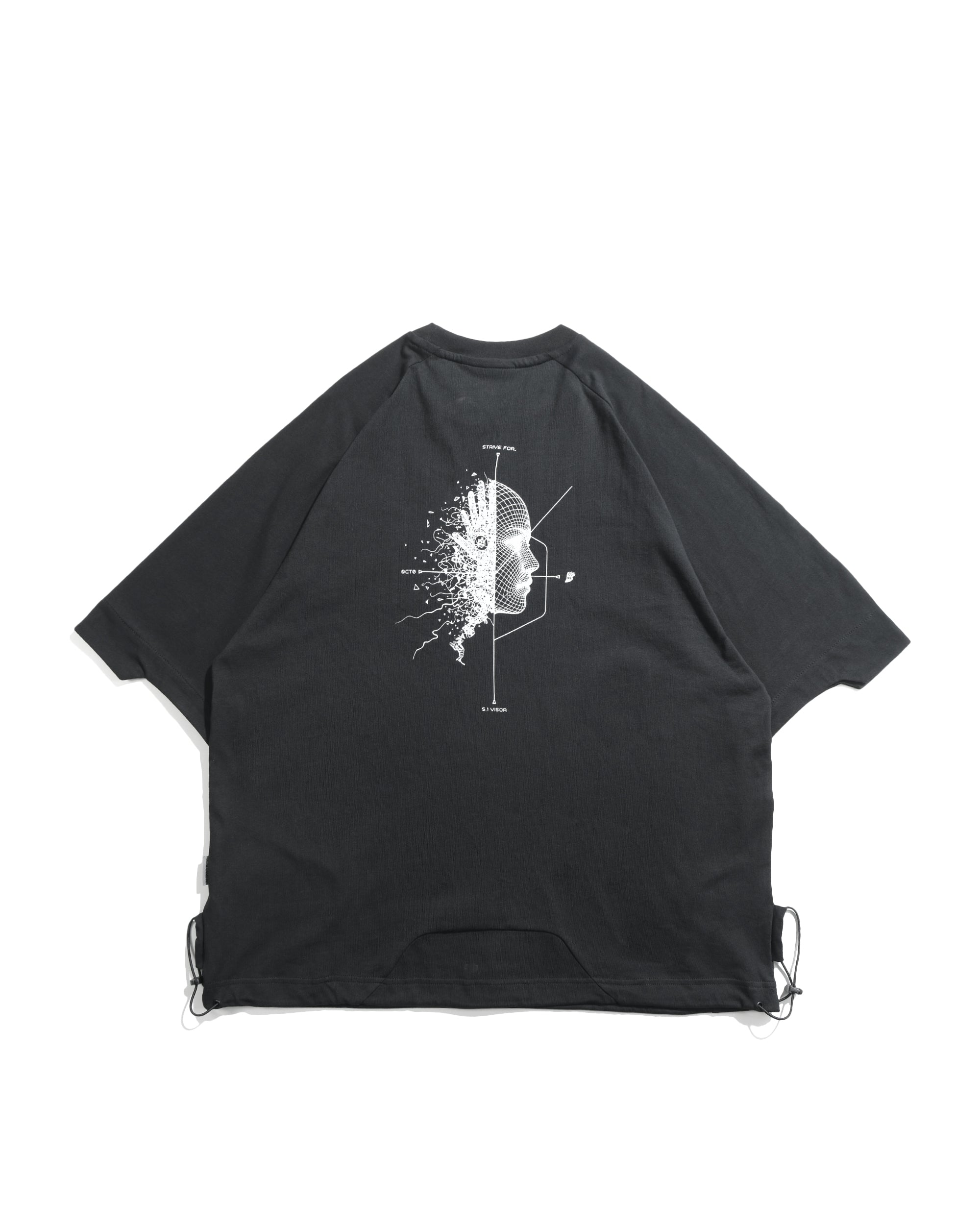 S26-S1-T2 / Visor Print Tee (Black)