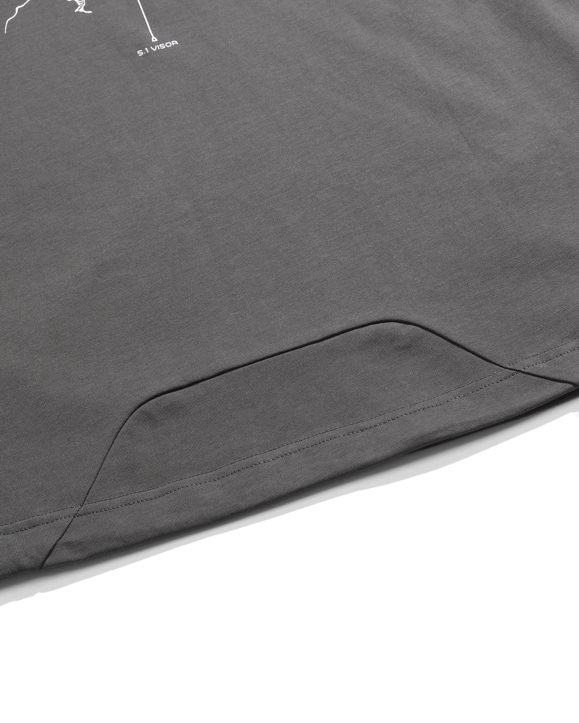S26-S1-T2 / Visor Print Tee (Grey)