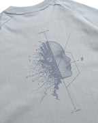 S26-S1-T2 / Visor Print Tee (L-Grey)
