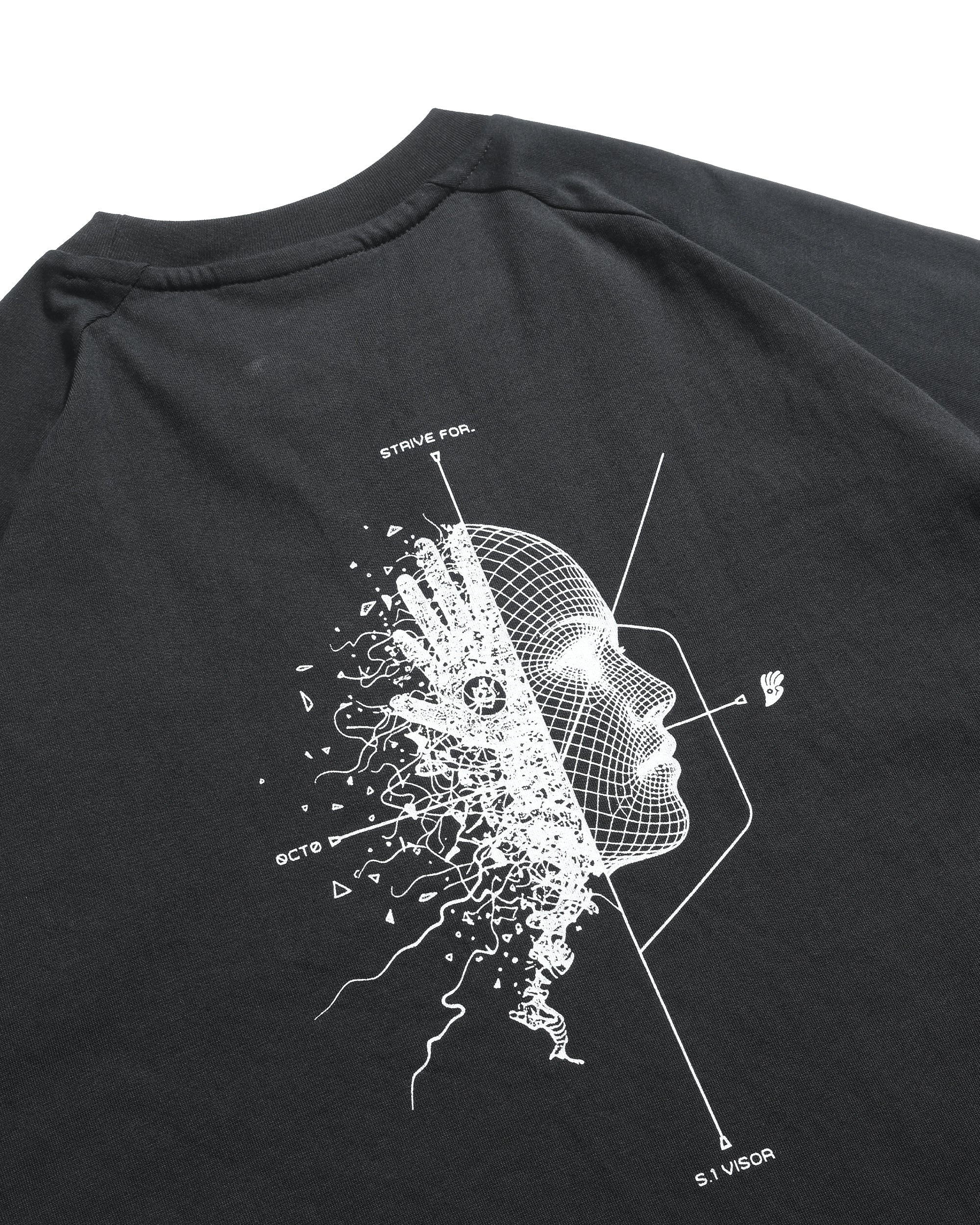 S26-S1-T2 / Visor Print Tee (Black)