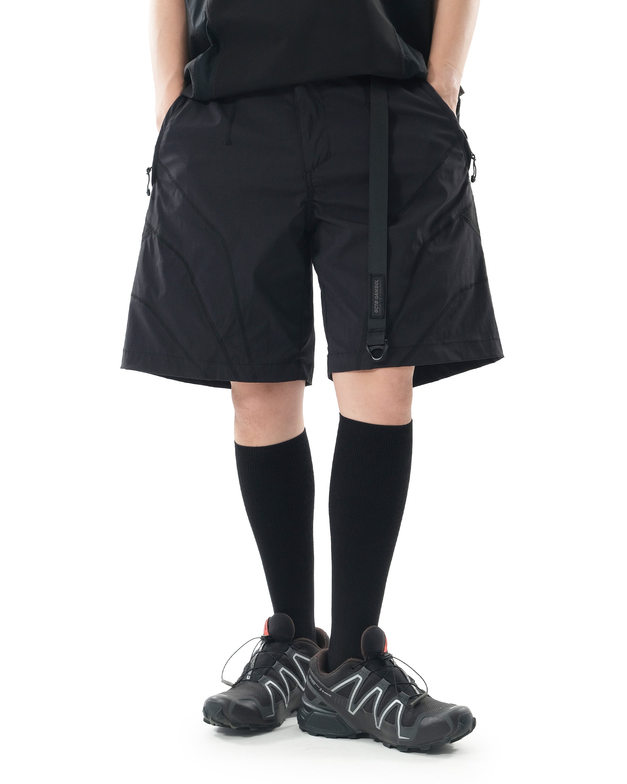 S26-S2-S / Modular Flow Shorts (Black)