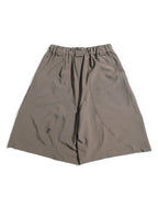 S26-SD1-S / Structured Wide Shorts (Brown)