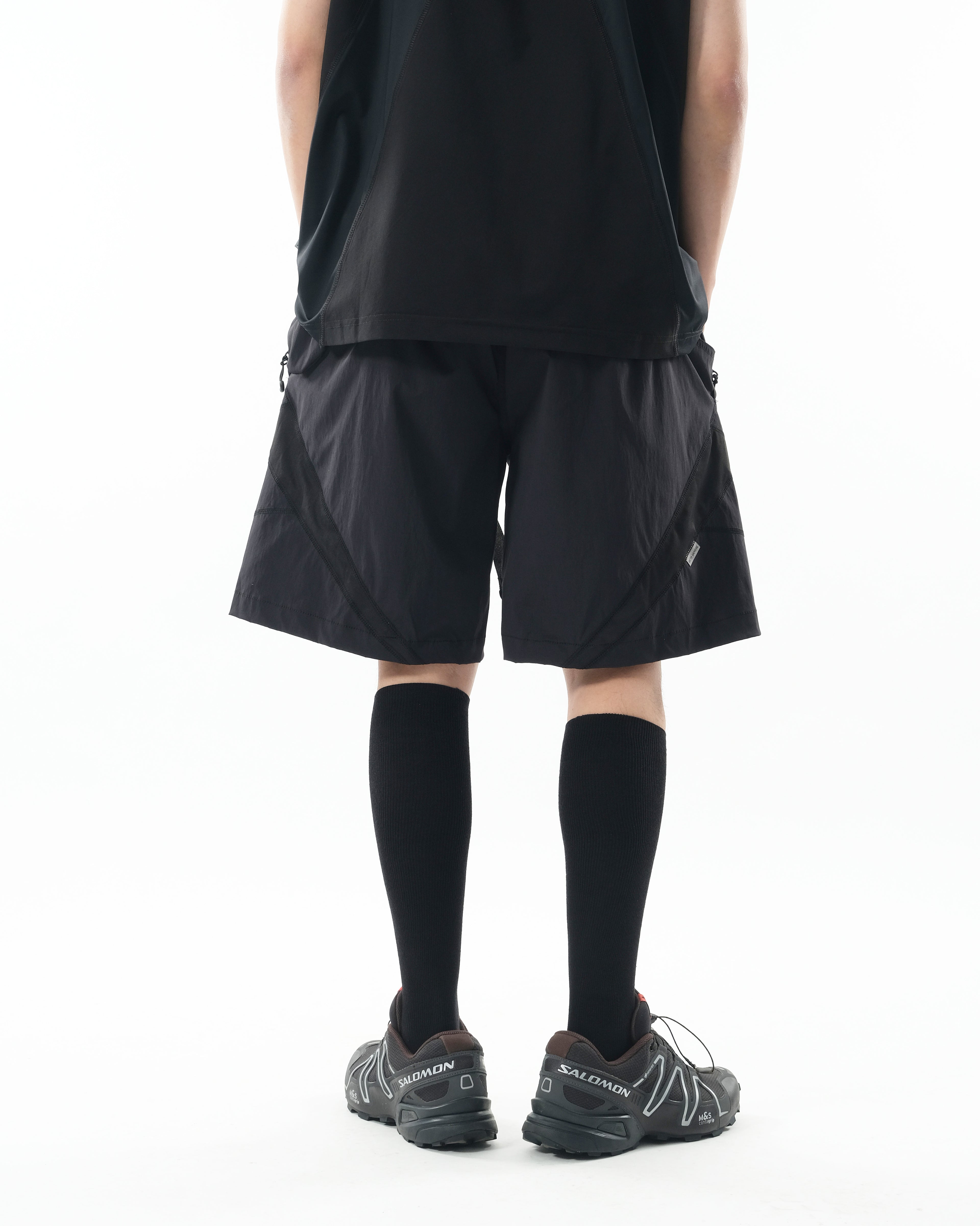 S26-S2-S / Modular Flow Shorts (Black)