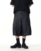 S26-C2-S / Offset Void Shorts (N-Black)