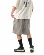 S26-C1-S / Discrete Signal Shorts (Khaki-Grey)