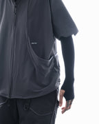 S3/ S25-O-02 Crossable Shirt (Grey)