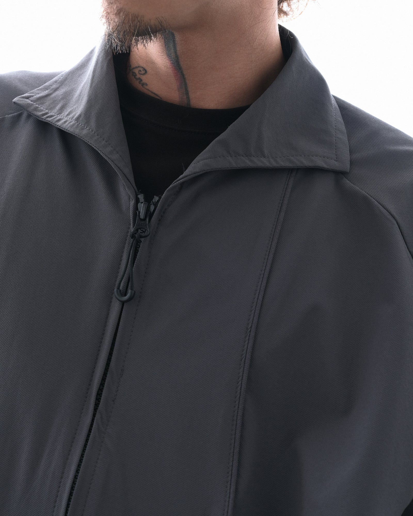 S3/ S25-O-02 Crossable Shirt (Grey)