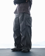 S3/ S25-P-03 Hollow Pocket Baggy Pants (Grey)