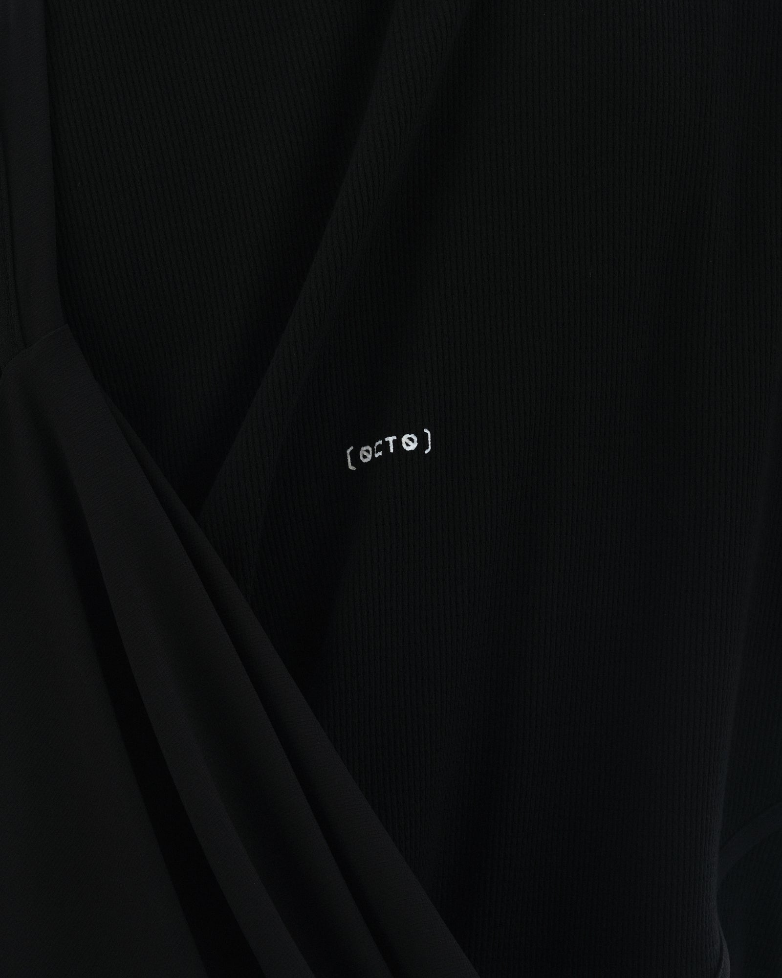 S3/ S25-T-04 WaffleT-Shirt (Black)