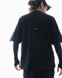 S3/ S25-T-04 WaffleT-Shirt (Black)