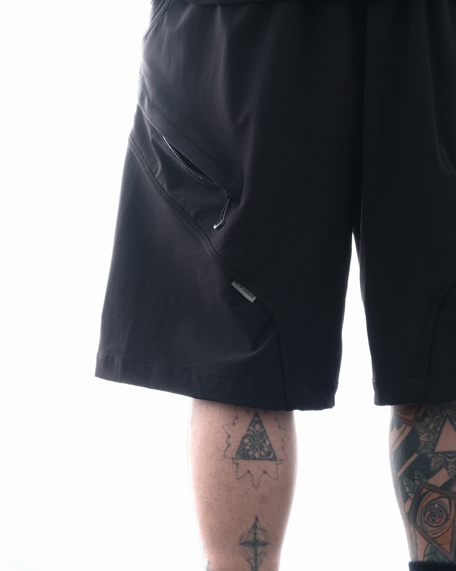 S3/ S25-S-03 Soft Shell Short (Black)