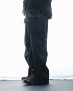 S3/ S25-P-03 Hollow Pocket Baggy Pants (Black)