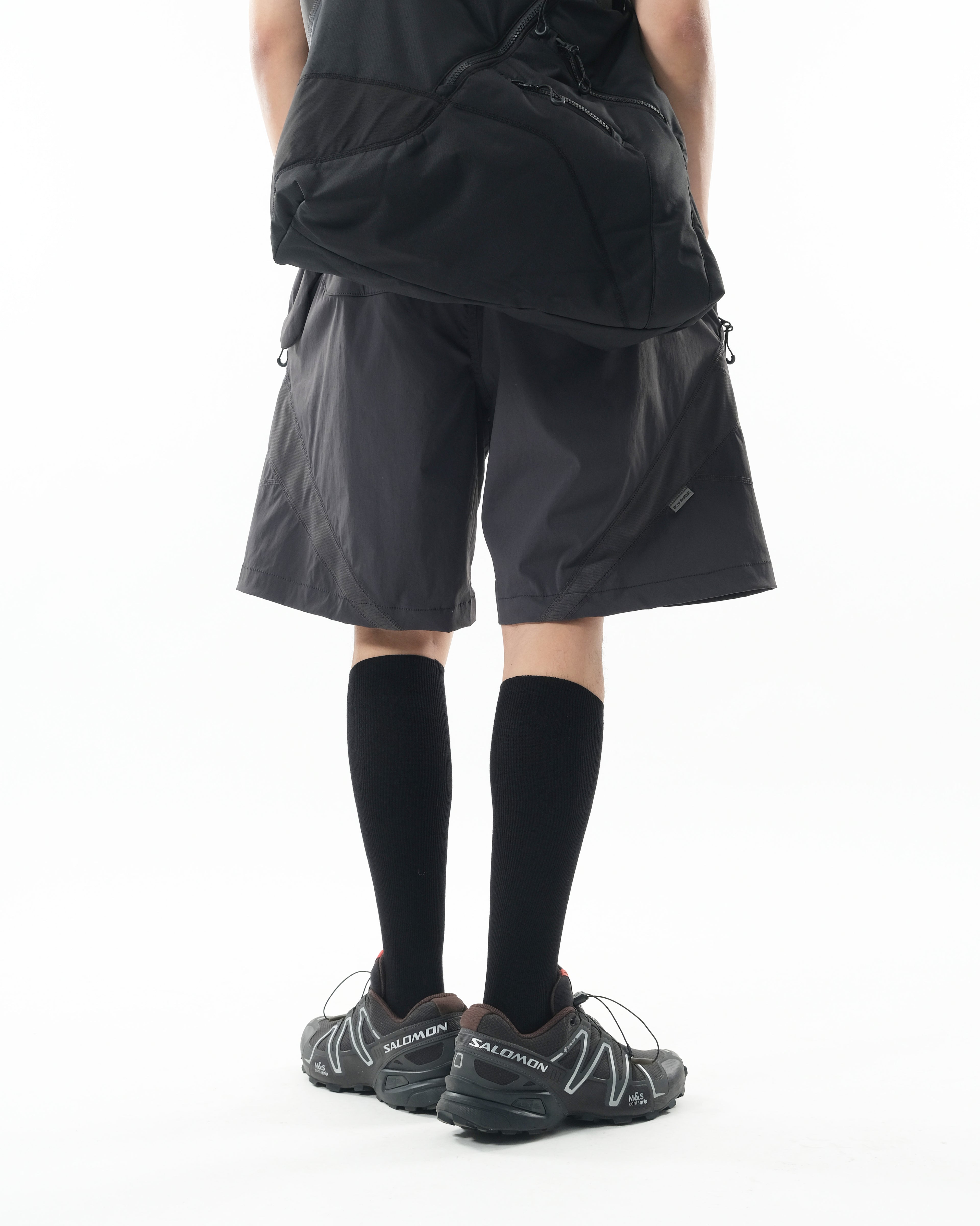 S26-S2-S / Modular Flow Shorts (Grey)