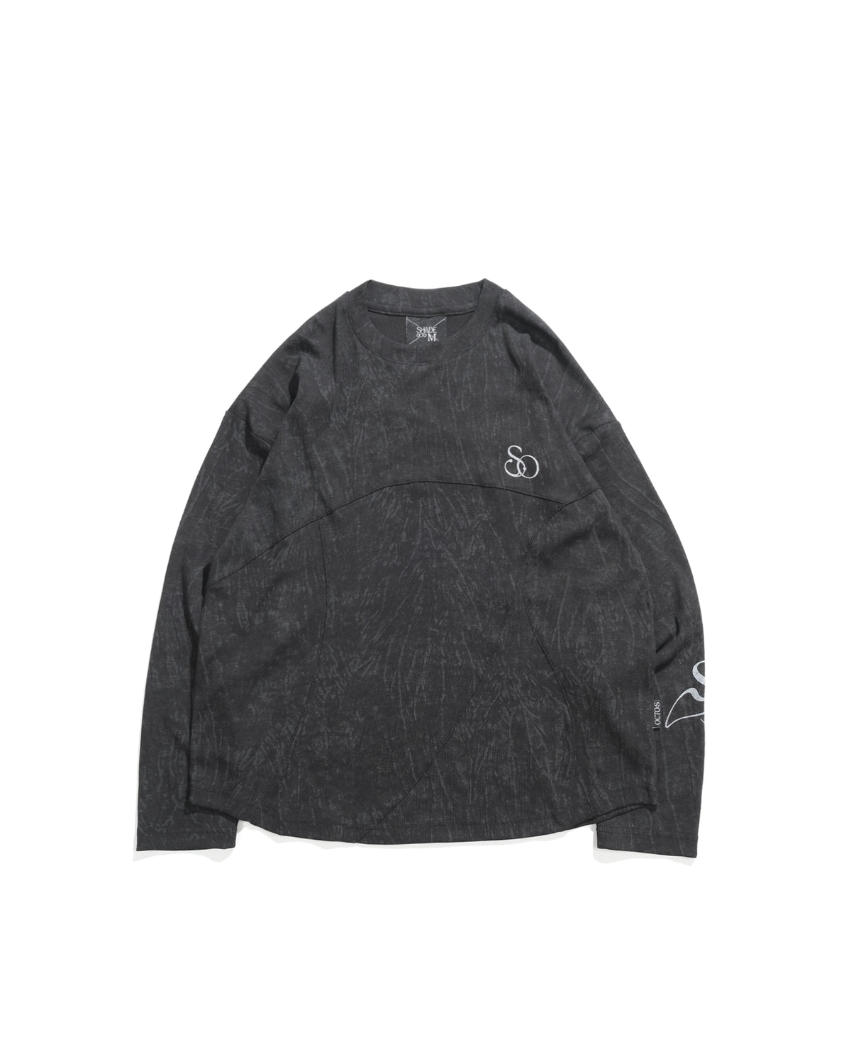 A26-SD1-T  / Faded Arc Long Tee (Black)