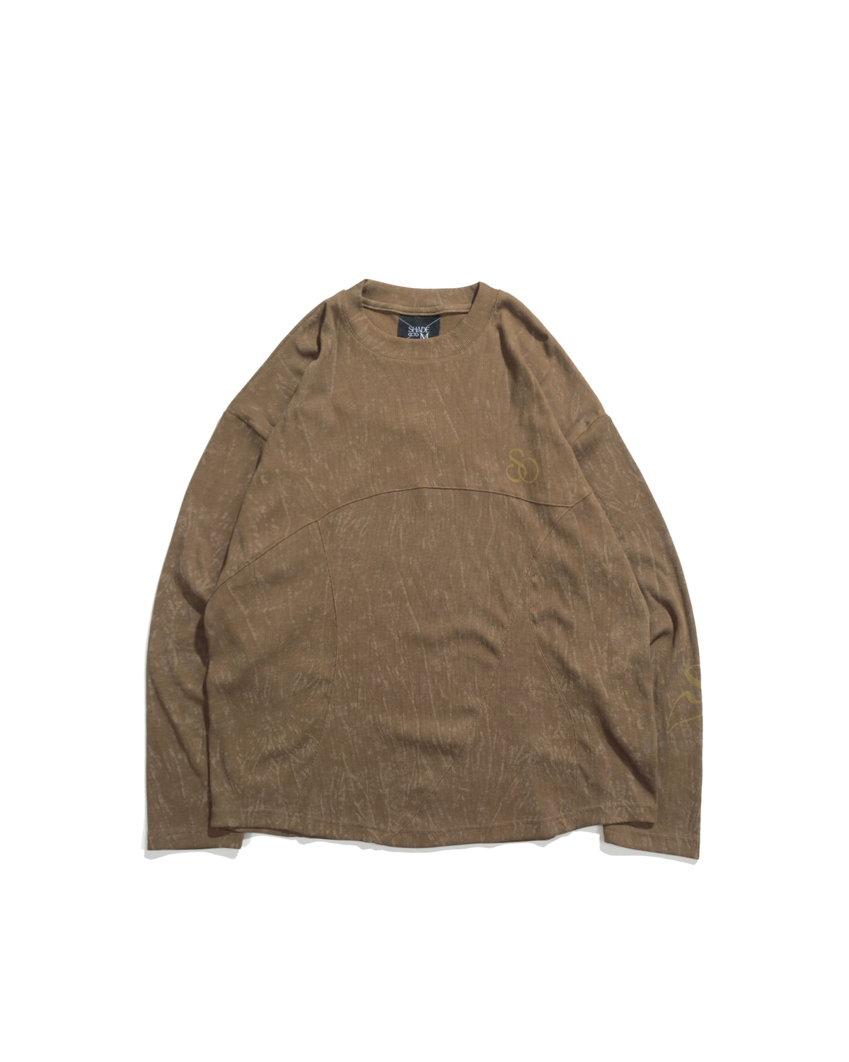 A26-SD1-T  / Faded Arc Long Tee (Brown)