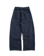 S26-SD3-P / Race Line Denim Pants (Navy)