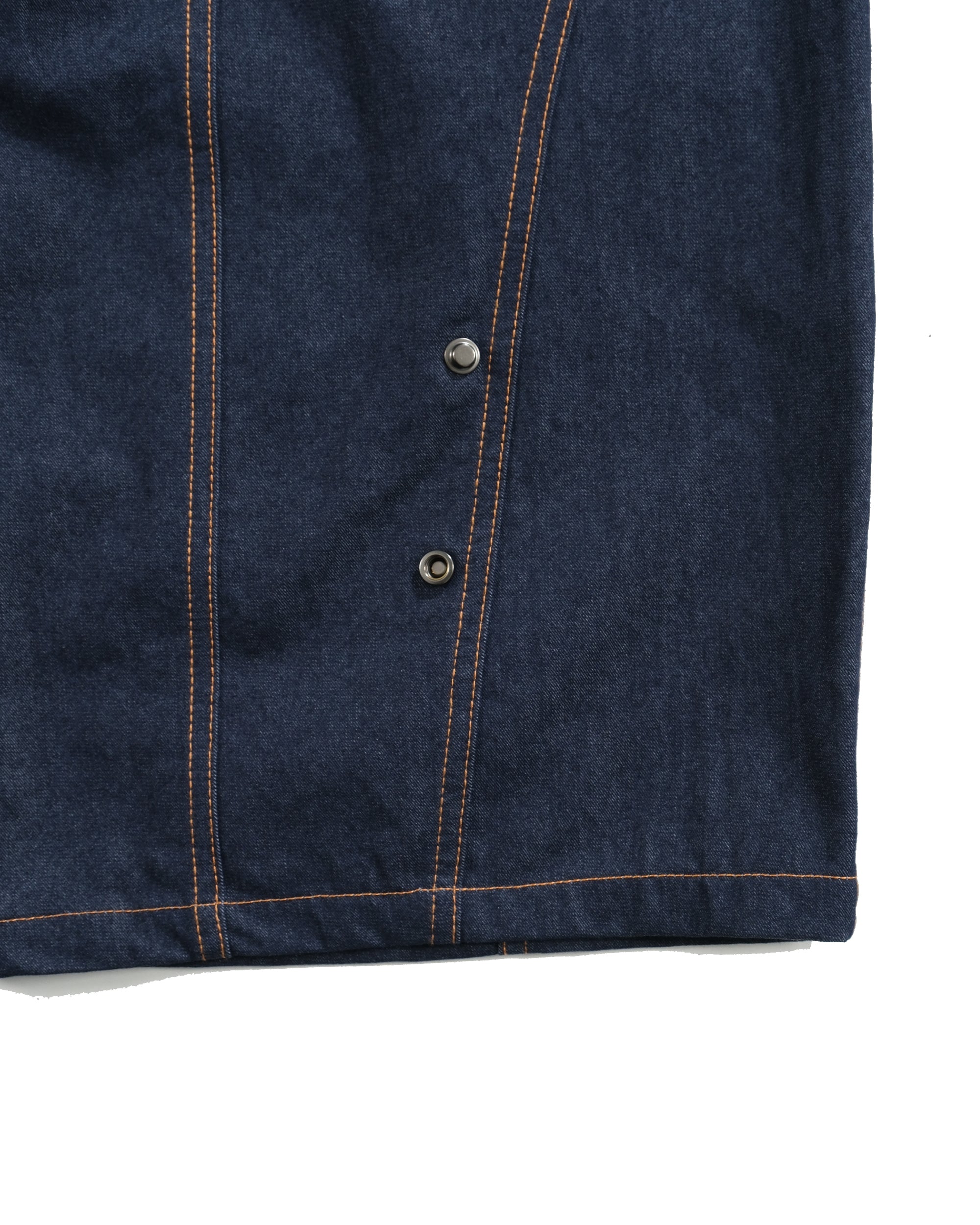 S26-SD3-P / Race Line Denim Pants (Navy)