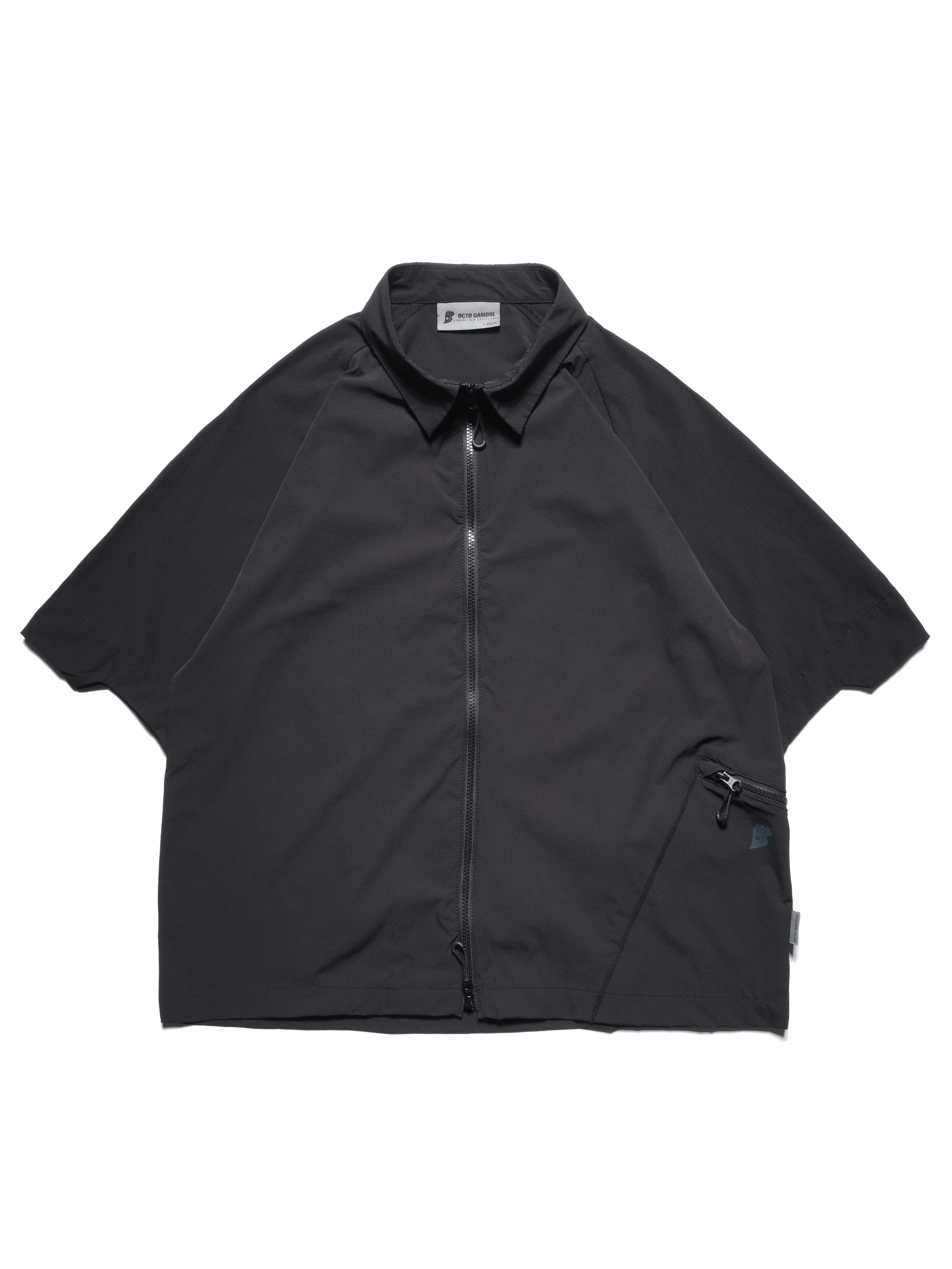 S2/ S25-ST-01 Boxy Shirt (Black)