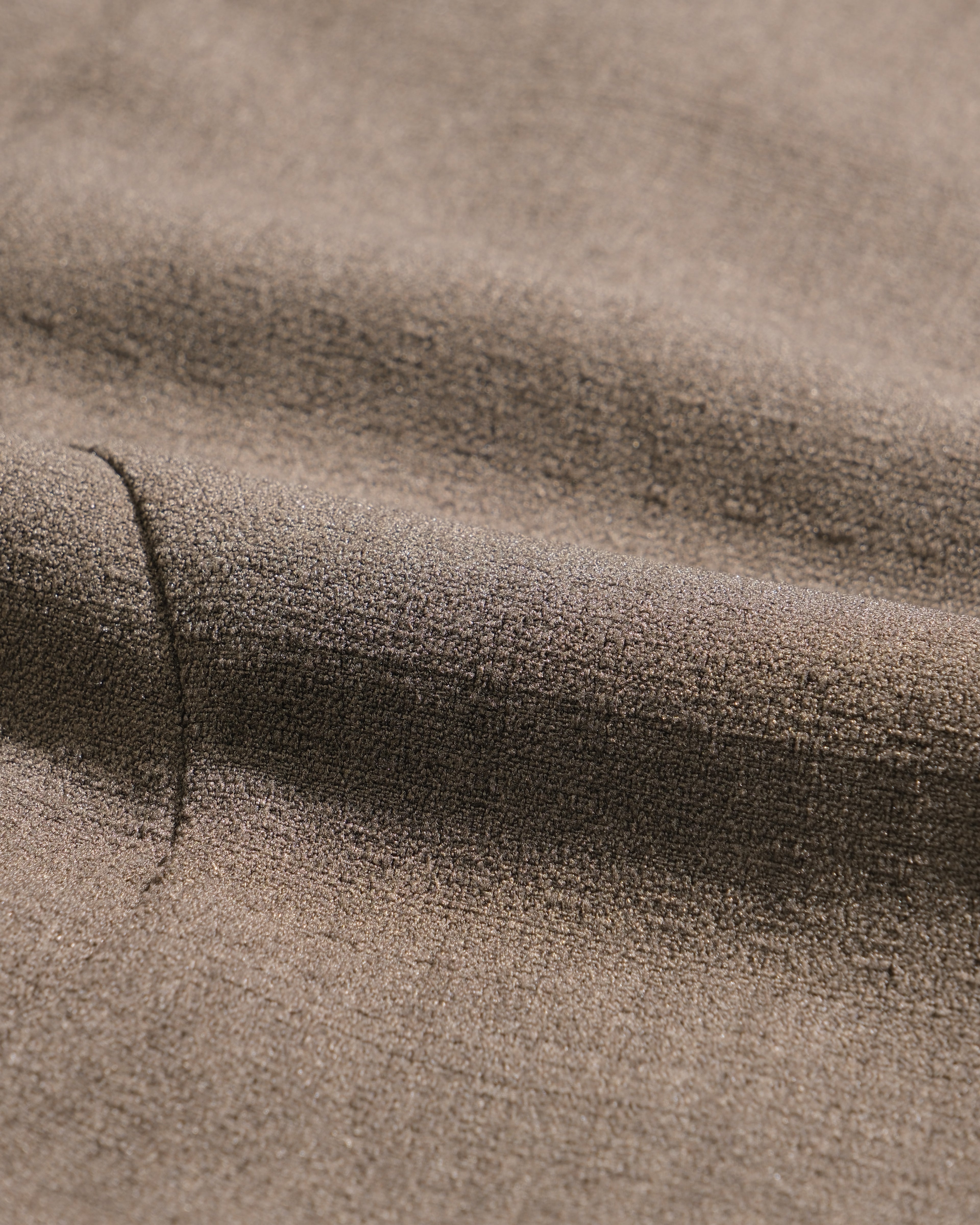S26-SD1-ST / S-Flow Zip Shirt (Brown)