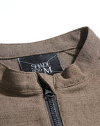 S26-SD1-ST / S-Flow Zip Shirt (Brown)