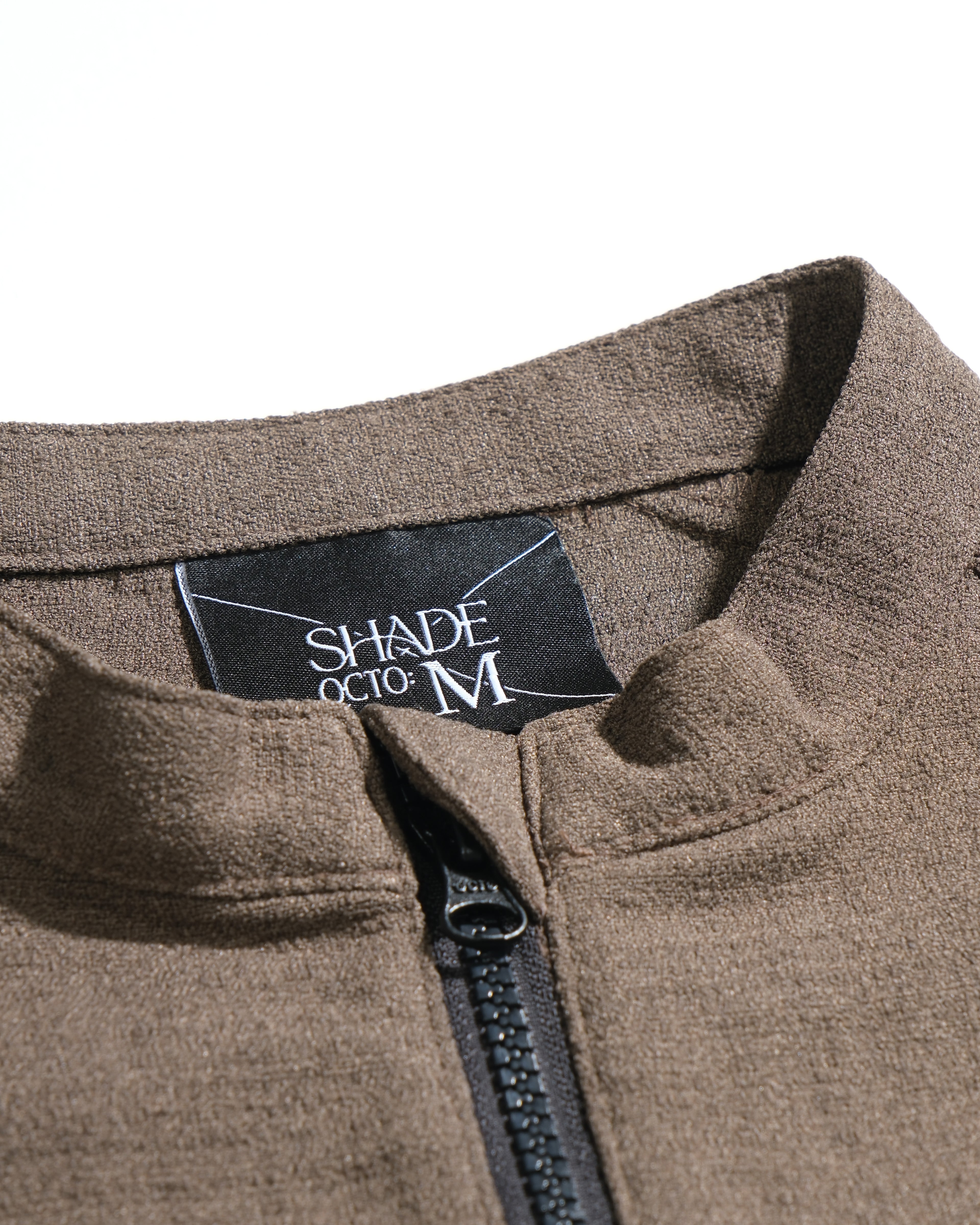 S26-SD1-ST / S-Flow Zip Shirt (Brown)